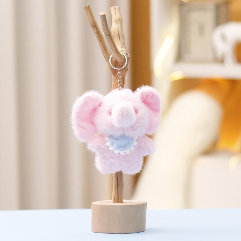 

Plush Elephant Toy Keychain Soft Plush Gift For Girls And Kids