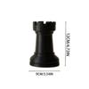 Plastic Chess-Formed Pen Holder and Multifunctional Vase for Office and School Supplies