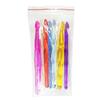 9Pcs Crochet Hook Set Colourful Crochet Hooks 3-12 Mm Hook Head for Beginners Ergonomic Plastic Knitting Needles Set