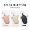 Fashion Car Key Case Cover For Faw Hongqi  E-Hs9 High-End H5 H9    Car Keyring Luxury Leather Auto Accessories