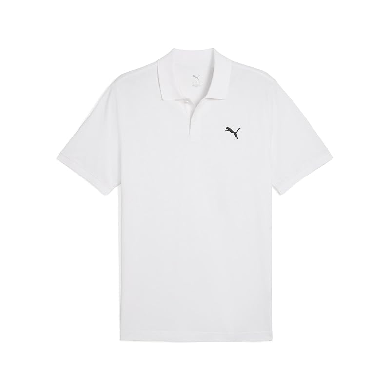 68758702_ESS Pique Polo Shirt_Puma White_L