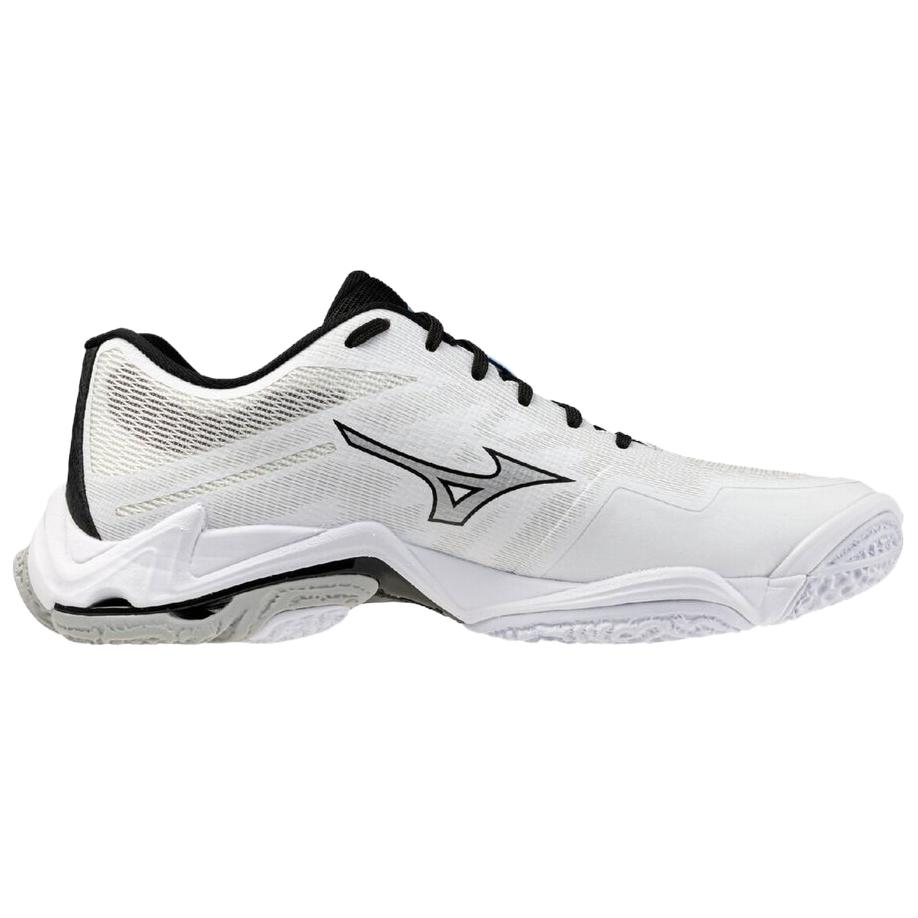 Mizuno Wave Lightning Elite Wide White Black Unisex Sneakers V1GA260151
