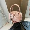 Small bag women's versatile new bow messenger bag women's high-end portable pillow bag
