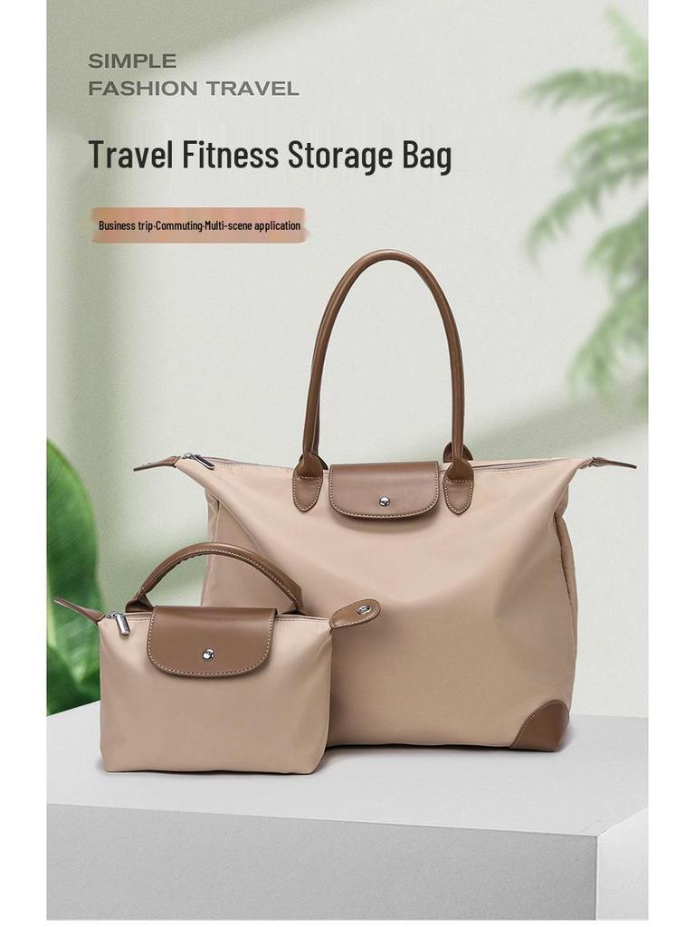 Large Capacity Commute Tote: Durable Handheld Bag for Computer, Yoga, Fitness, and Sports