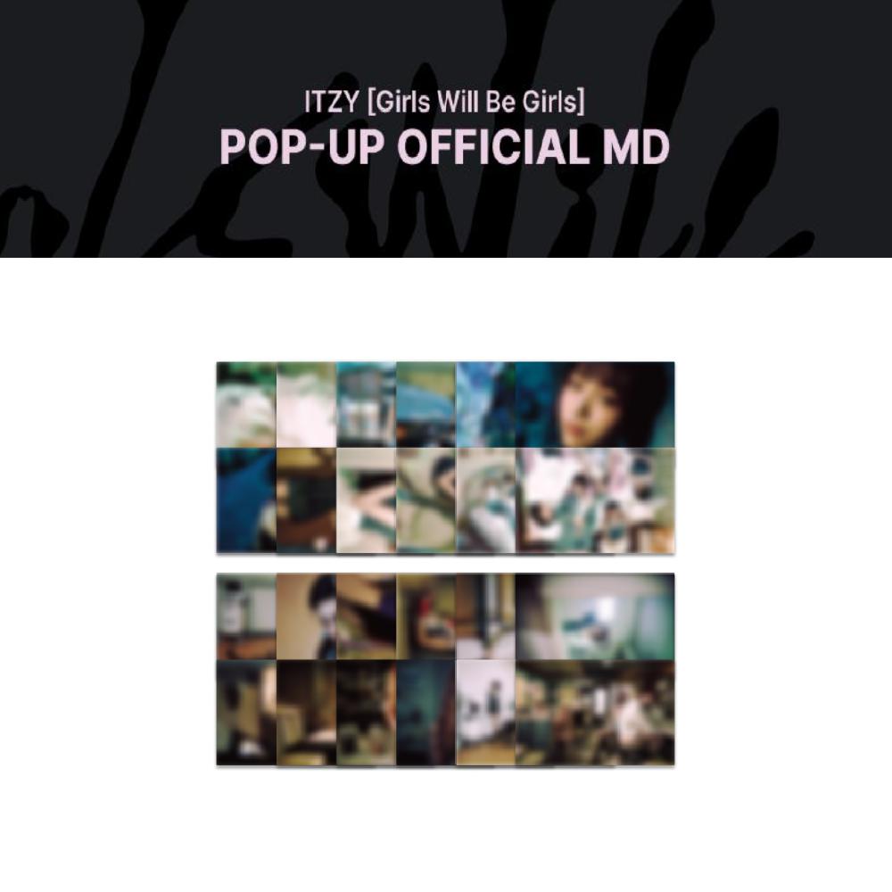 

Pre-order ITZY Girls Will Be Girls Official MD Postcard Set A ver.