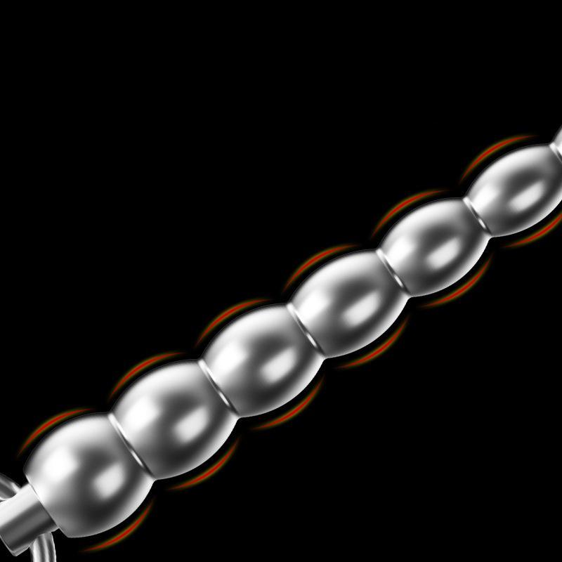 Metal Penis Beads Penis Plug Dilator Gradient Size Urethral Catheter Stimulator Male Masturbation Adult Toys Metal Sounding