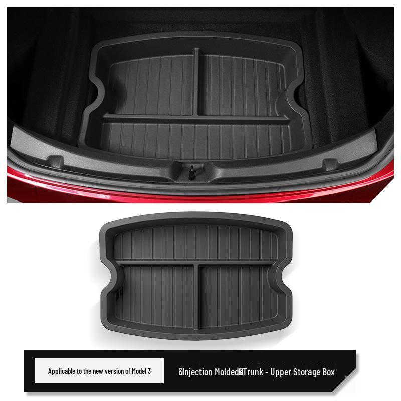 New Tesla Model 3 Right-Hand Drive TPE Floor Mats - Injection Molded, Set of 24