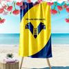 Asciugamano da Spiaggia Stampa Hellas Verona, Asciugamano Grande Morbido Asciugatura Rapida per Spiaggia Campeggio Nuoto