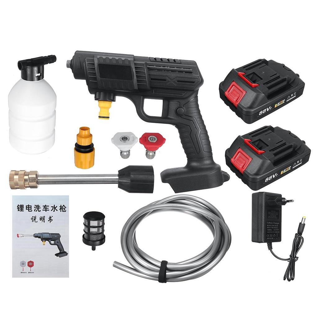 180W Portable Wireless High Pressure Car Washer Foam Generator Spray Car Cleaning Machine