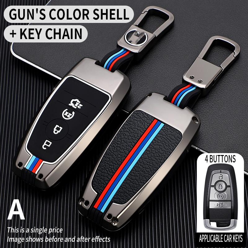 Car Key Case for Ford Fusion Mustang Explorer F150 Edge Mondeo Mk5 Focus Mk4 2019 2020 2021 Covers