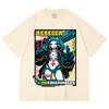 230 Gsm 100% Cotton Cyberpunk V9 Rebecca Print Unisex Heavy Cotton T Shirt