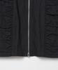 Milo Woman Shirred Zip-Up Mini Dress [Black]