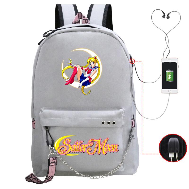 Campus Sweet Xiaoqing Surrounding Animation School Bag Girls Students Light Casual Backpack