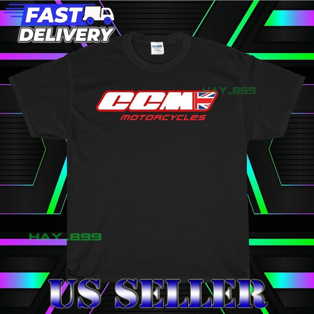 NEW SHIRT CCM MOTORCYCLE LOGO T-Shirt FUNNY AMERICAN USA UNISEX SIZE S-5XL 4XL