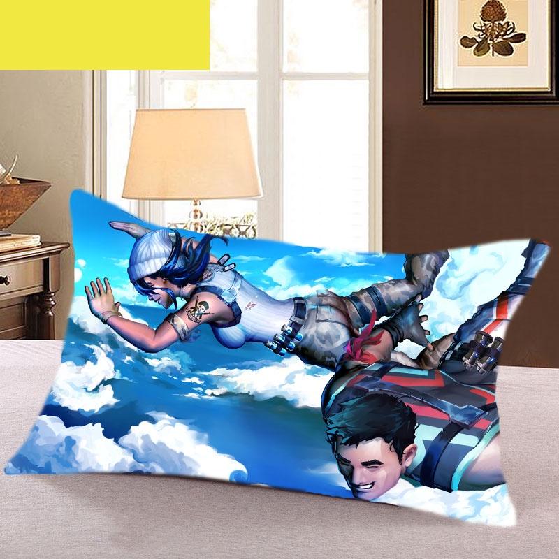 Pillow Around Case Animation Games Rectangular Cover Pillowcase