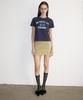 Rustic Levery Rustic Basic Mini Skirt [Olive]