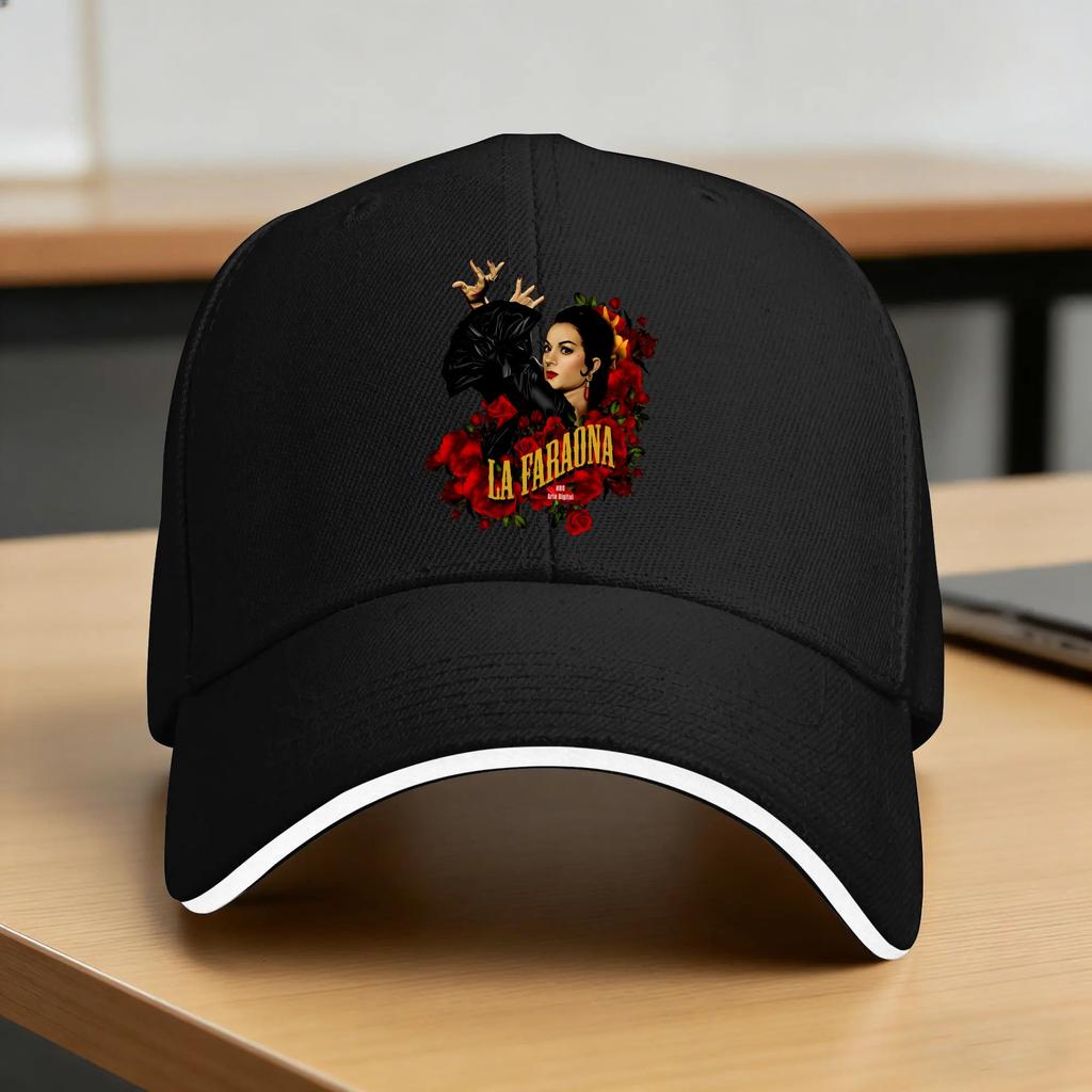 Summer Casual Baseball Cap Lola Flores Outdoor Gym Trucker Hat For Men Women Adjustable Y2K Funny Snapback Cap