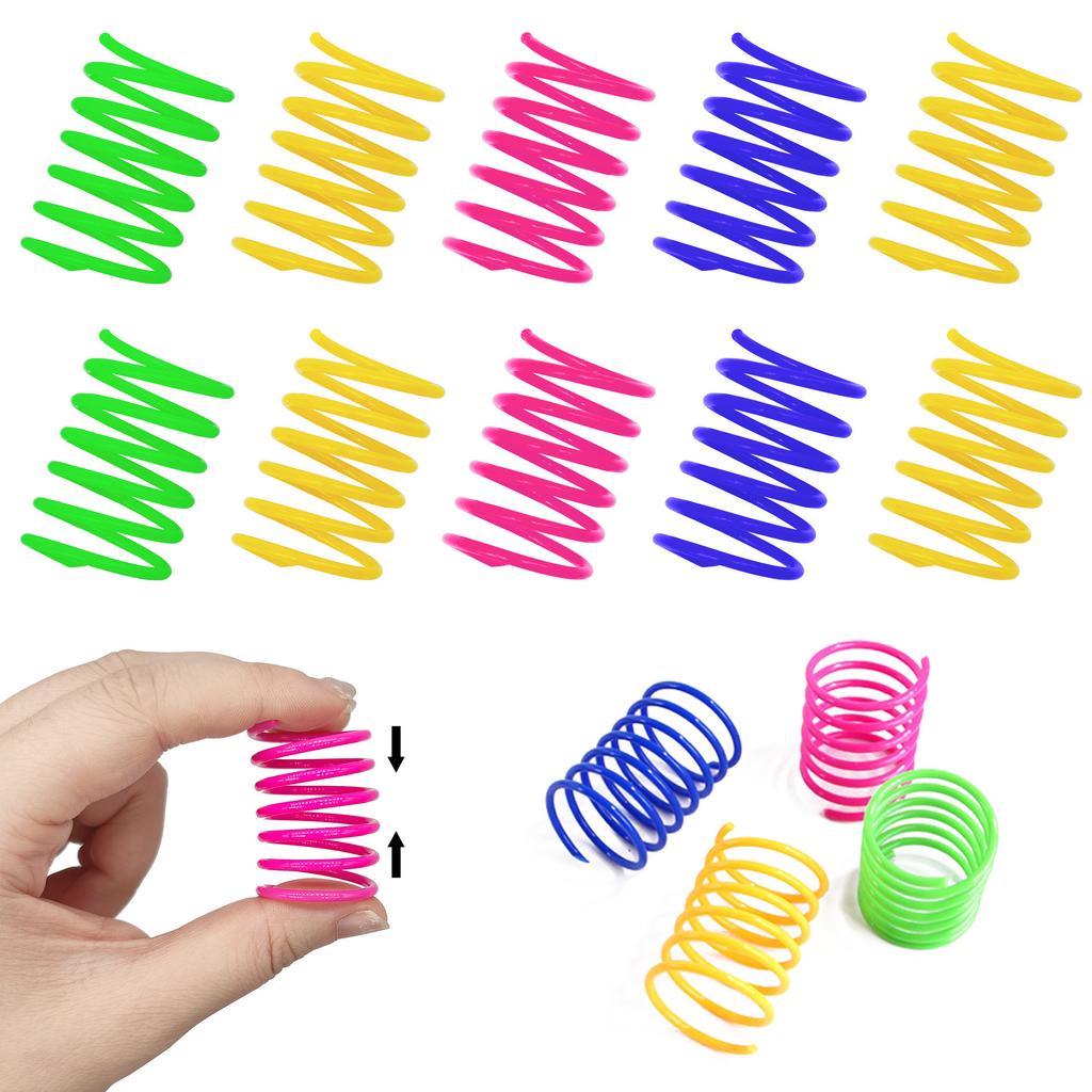 Coil Toy - Random Color for Interactive Play and Exercise