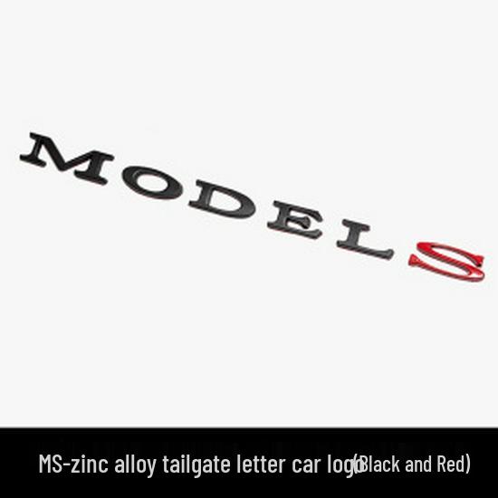 

Высокопроизводительная задняя эмблема автомобиля из цинкового сплава Tesla Model 3/Y/S/X