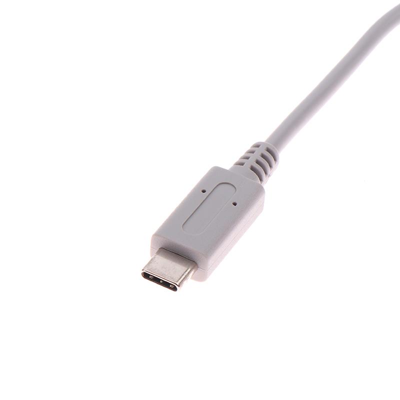 1 stk 2M kabel egnet for Wii For Wii U Host Pd Strømkabel Ladekabel ledninger Reparasjonstilbehør
