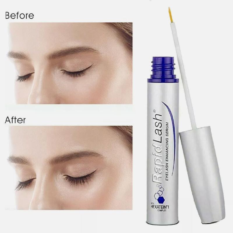 Rapidlash Eyelash Serum 3ml Luxurious Silver Formula For Stunning Long Lashes