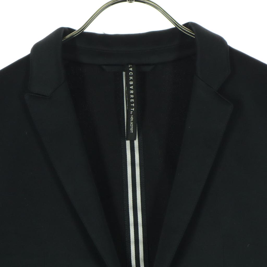 BLACKBARRETT by NEIL BARRETT Long Sleeve Jersey Tailored Jacket 1 Black Men's Used