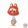 copper Fashion Squirrel Maple Leaf Autumn Collection Charm Bead Charms Bead Charms Compatible With Authentic Bracelets Do It Yourself Jewellery Making