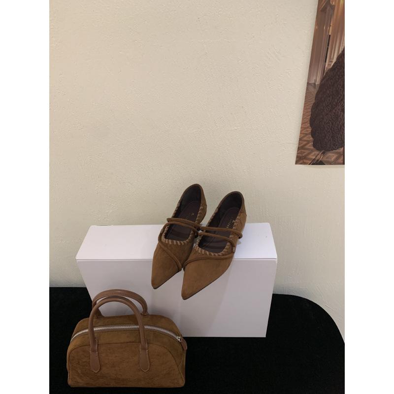 Inner Height Increase~ French Retro Pointed Mary Jane Single Shoes Women's Shoes New In Autumn 2025