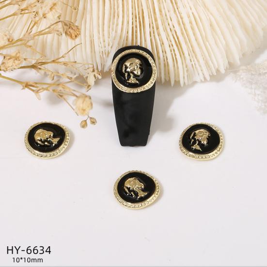 Yousheng 20Pcs Nail Art Jewelry Faux Pearl Rhinestone 3D Charms Alloy Craft DIY Nail Decoration Manicure Accessories for Nail Salon