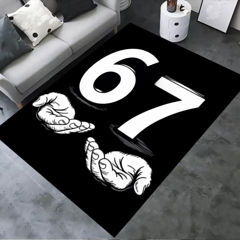 2025 New six and seventeen Carpet Rug for Living Room Bedroom Home Sofa Decoration,Kids play Non-slip Floor Mat