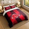 Bedding Set 1 Duvet Cover 2 Pillowcases Boston Red Sox Print Soft Bed Linen Bedroom Decor