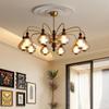 Song Dynasty Bamboo Chandelier: Retro Aesthetic for Living Room and Bedroom