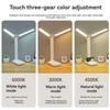 LED Desk Lamp USB Rechargeable Table Lamp 3 Levels Dimmable Touch Desk Lighting Eye Protection Foldable For Bedroom Desk Light