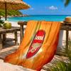Arsenal Football Club Crest Beach Towel Microfiber Beach Towel, Lightweight and Quick-Dry, for Summer Travel, Swimming Pool Fan Birthday Gift