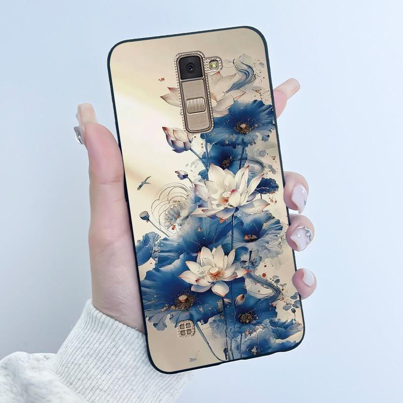 Casing For LG K10 2016 Super-Thin Slim Case Shockproof Bumper Luxury Cute Cool Boys Girls Black Matte Soft Silicone Back Cover