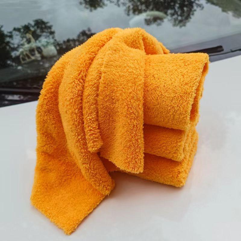 Thicken 600GSM Microfiber Towel Ultra-Soft Car Washing Cloth 40x40cm Scratch-Free Drying Cloth for Car Detailing Cleaning Rag