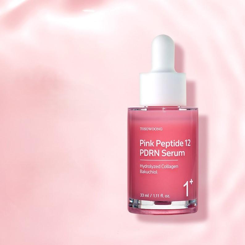 TOSOWOONG Růžové peptidové sérum 12 PDRN 33 ml