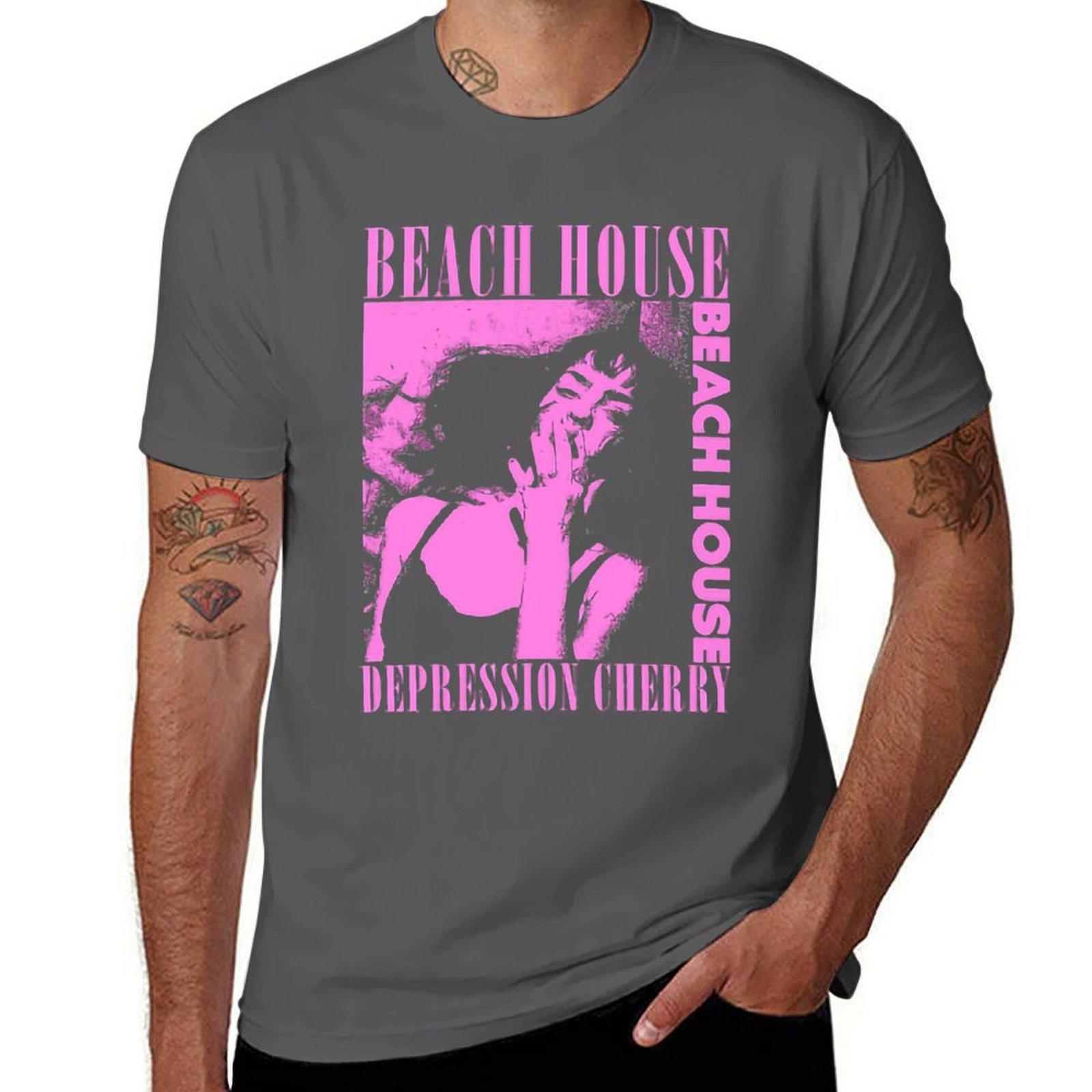 

Beach House Depression Cherry Classic T-Shirt t shirt man luxury t shirts for man pack cotton t shirt man designer T-Shirt 4XL