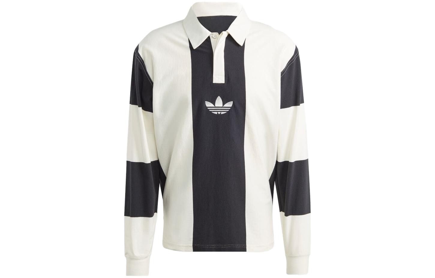 

adidas originals Men s Hack Rugby Long Sleeve Tee Black HZ0708 M