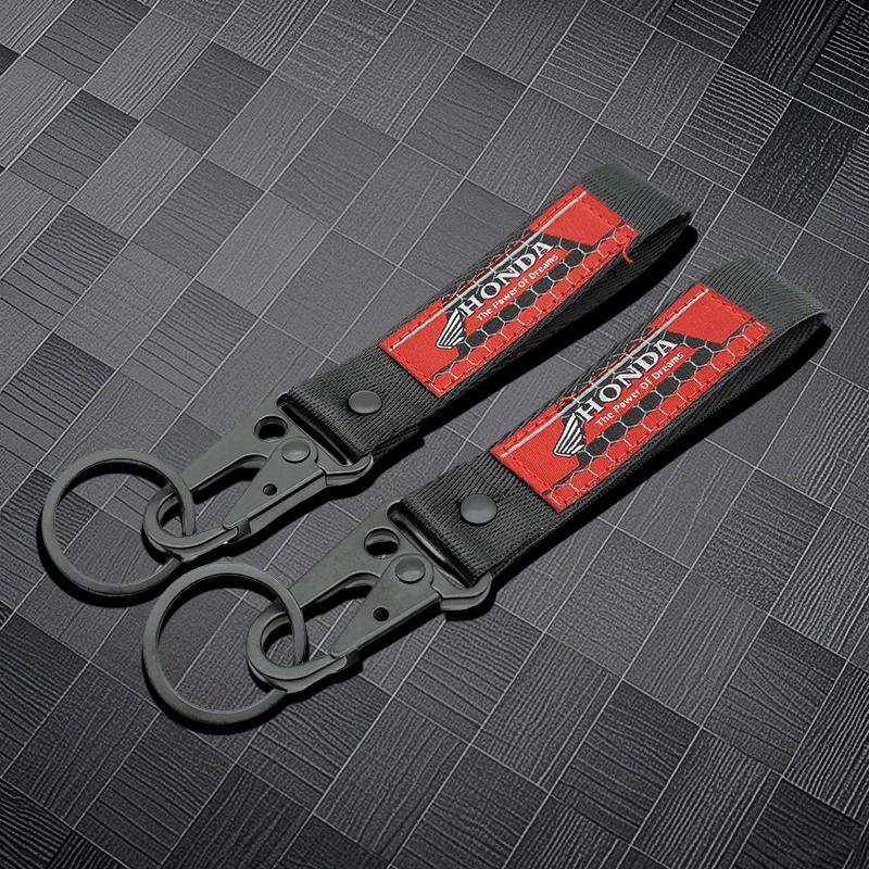 Motorcycle Keychain Label Racing Emblem Keyring For Honda Repsol HRC CBR 125R 600 F4i 650F/R 1100XX 1000F CBR 600 954 1000 RR