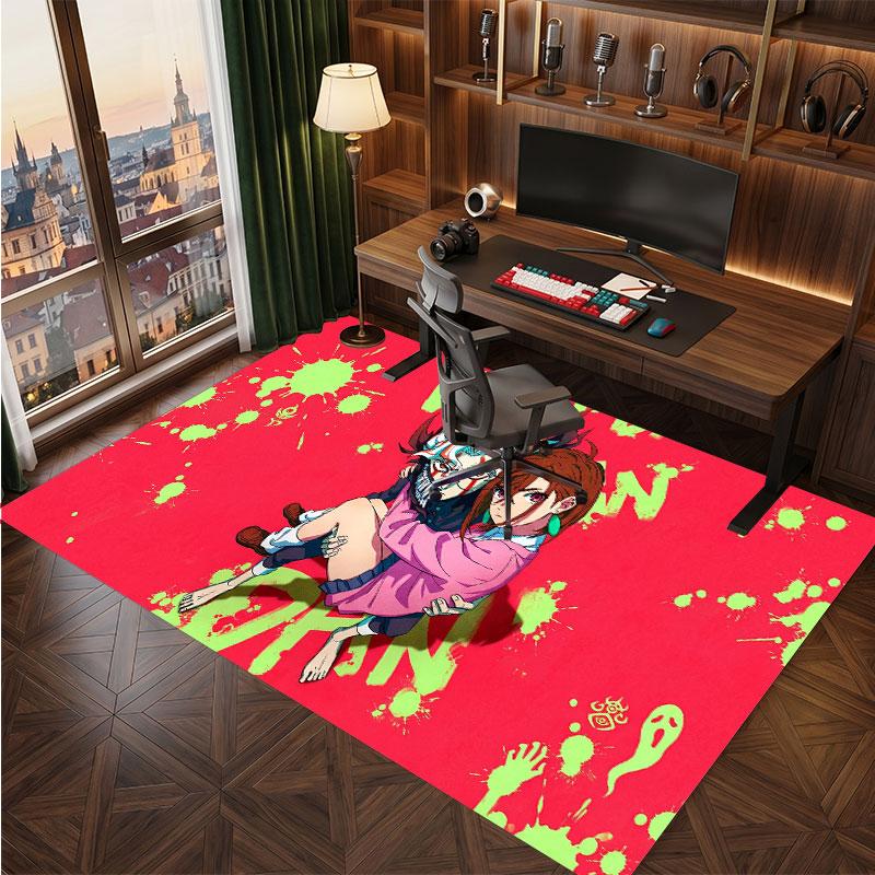 Dandadan Rug Soft Thick Non Slip Floor Carpet for Bedroom Living Room Home Decor