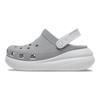 Crocs Klapki Crush Reflective 'Szaro-Białe' Damskie 209209-1LP
