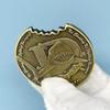 Collectible Shark Notch Pattern Commemorative Coin