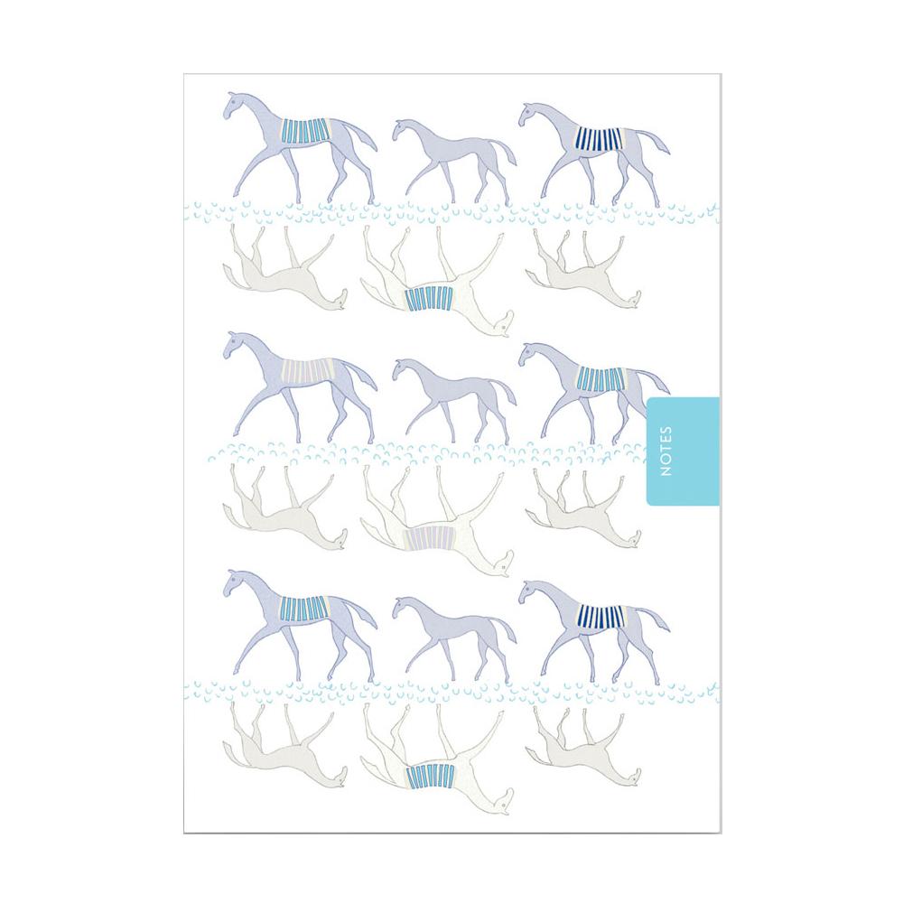 Deckled Edge Moody Mare Notebook