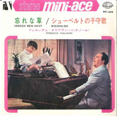 7inch Record FERRUCCIO TAGLIAVINI - Vergiss Mein Nicht / Wiegenlied HIT602 SEVEN SEAS 1966 Japan Classical Used