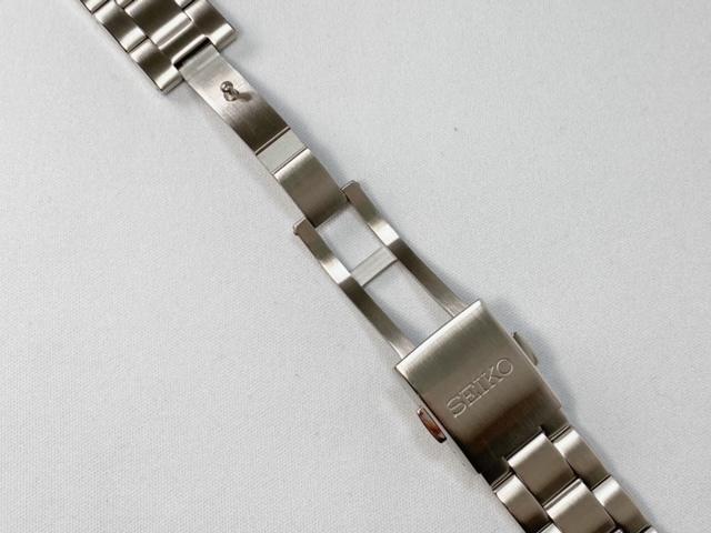 D0011AM SEIKO Mechanical 19mm Genuine Stainless Steel Bracelet for Via SARB027/SARB029/6R15-00V0 (Ships Nekoposu)
