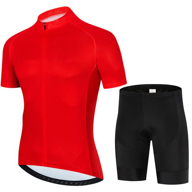 2026 Summer Breathable Cycling Suit Set MTB Bicycle Wear Racing Bike Clothes Maillot Ropa Ciclismo Outdoor Men Cycling Clothing Quick Dry