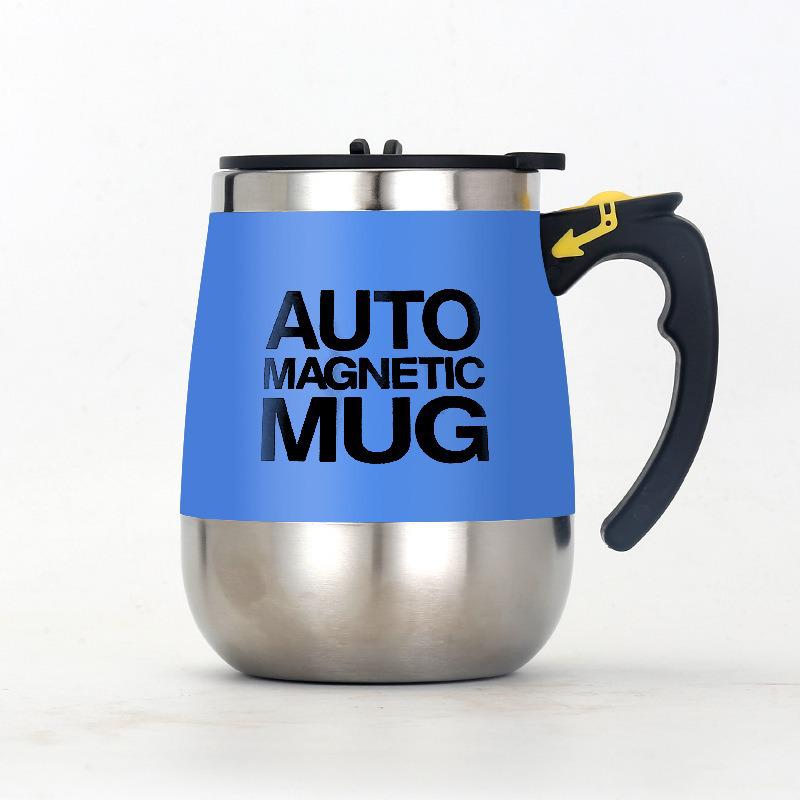 Stainless Steel USB Rechargeable Automatic Magnetic Stirring Mug