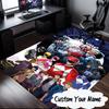 Custom Name Power Rangers City Adventure Carpet, Chair Rug,Area Rug for Office Bedroom living rooms bedroom, Doormat decor Christmas fan gifts