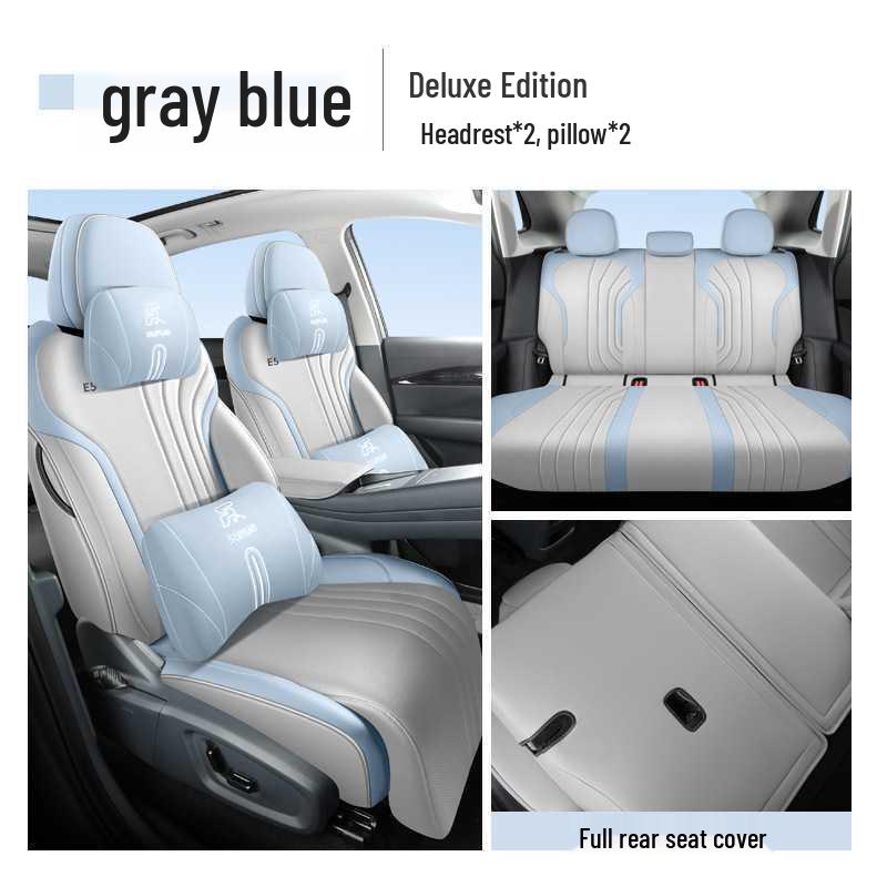 Galaxy E5 All-Season Universal Leather Seat Cover: Full Coverage, Breathable, Car Cushion